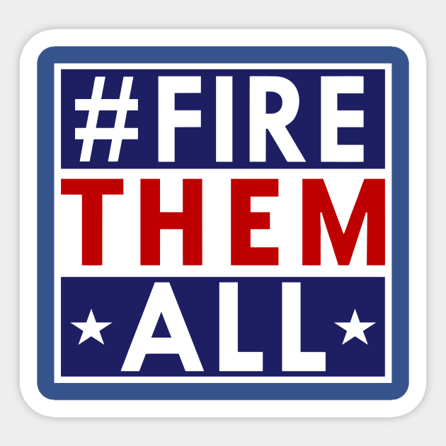 CD FIRE THEM ALL Sticker by OYCDIMG